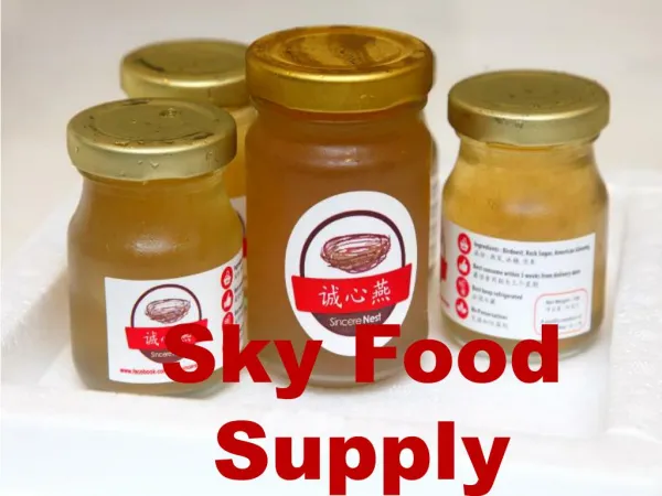 Sky Food Supply In Malaysia