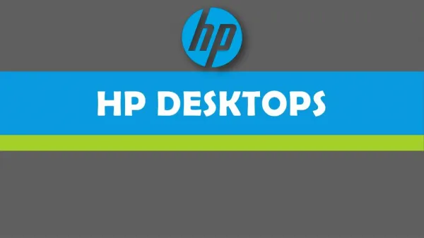 HP Desktops in Kuwait - Lowest Price Ever