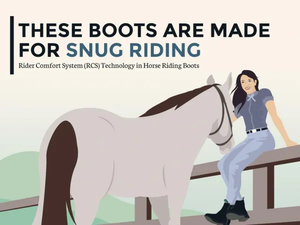 Rider Comfort System Technology in Horse Riding Boots