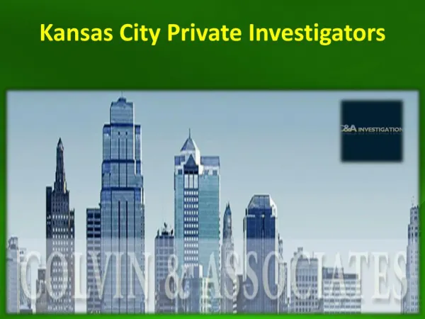 Kansas City Private Investigators