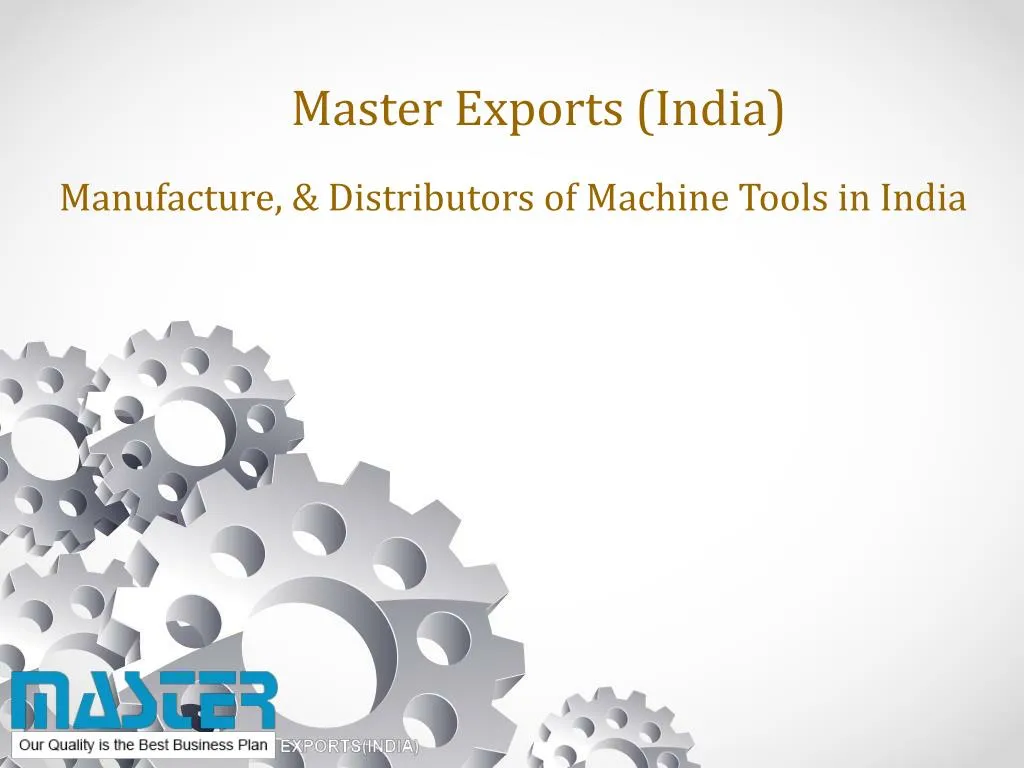 master exports india