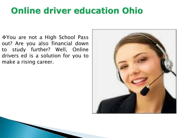 Ohio Driver Education