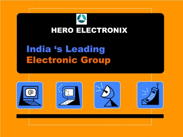 India's Leading Electronic Group
