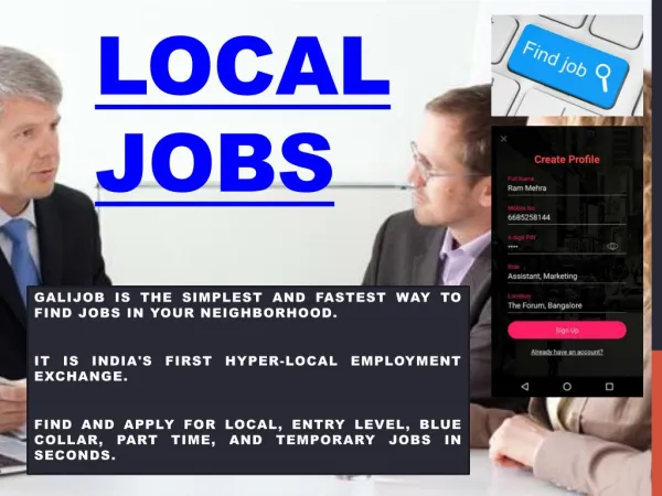 Local Job Sites