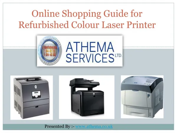 Shopping Guide for Refurbished Colour Laser Printer