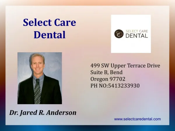 Dental Implants, Crowns, Fillings by our Dentist in Bend, OR