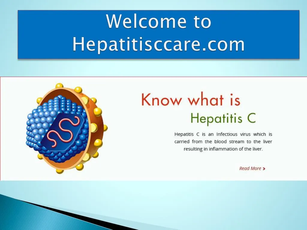 welcome to hepatitisccare com