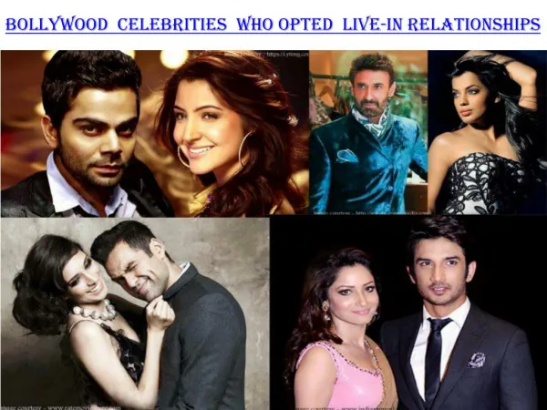 Bollywood celebrities who opted Live-In relationships