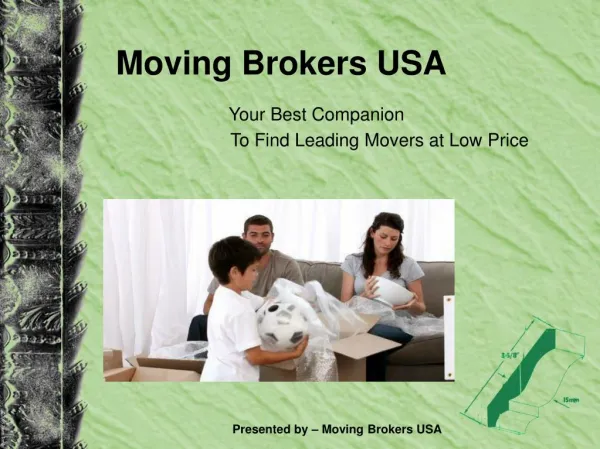 Moving Brokers USA - Search Budget Moving Agents With Us