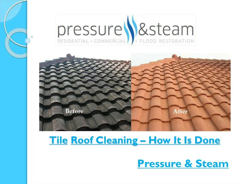 tile roof cleaning how it is done