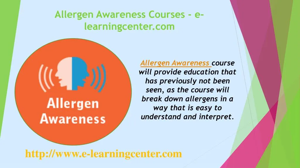 allergen awareness courses e learningcenter com