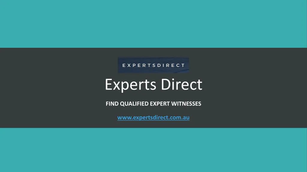 experts direct