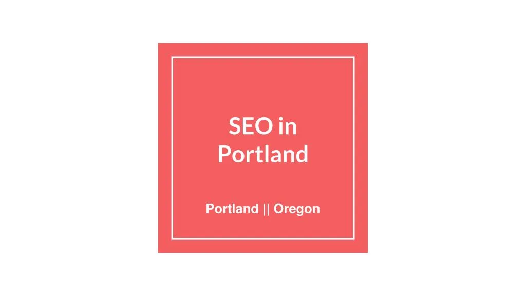 seo in portland