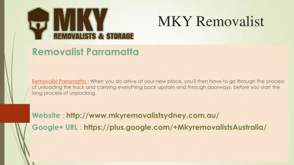 Removalist Parramatta