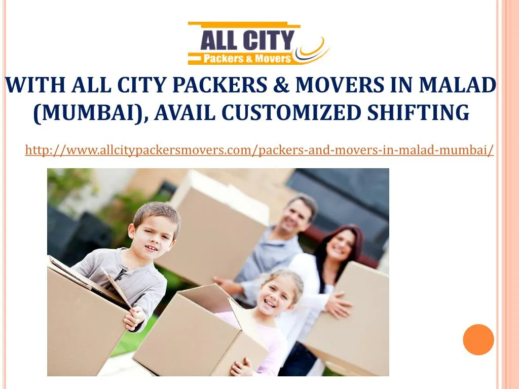 with all city packers movers in malad mumbai avail customized shifting