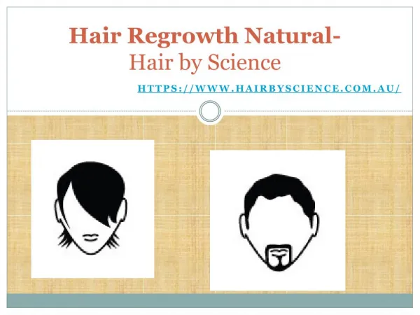 Hair Regrowth Natural- Hair by Science