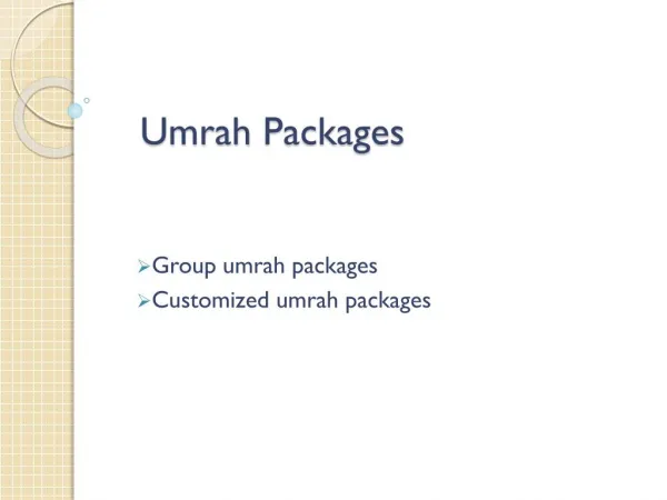 umrah package uk 2016