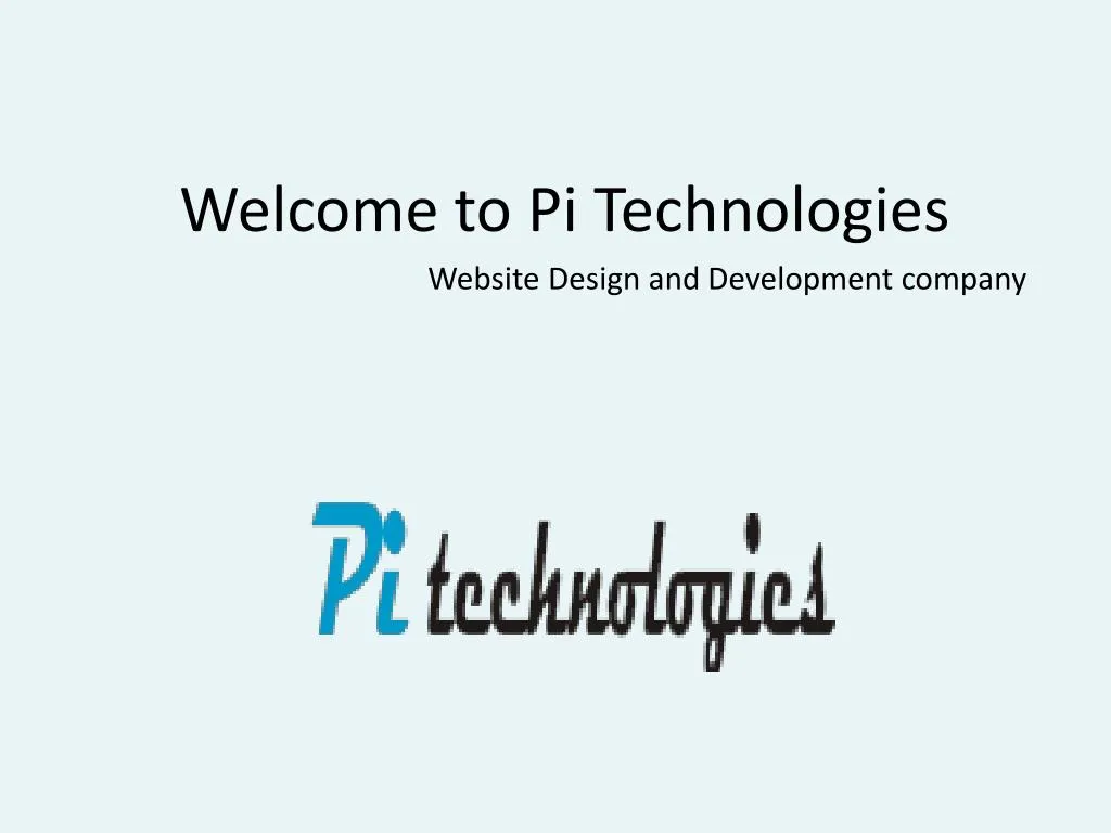 welcome to pi technologies