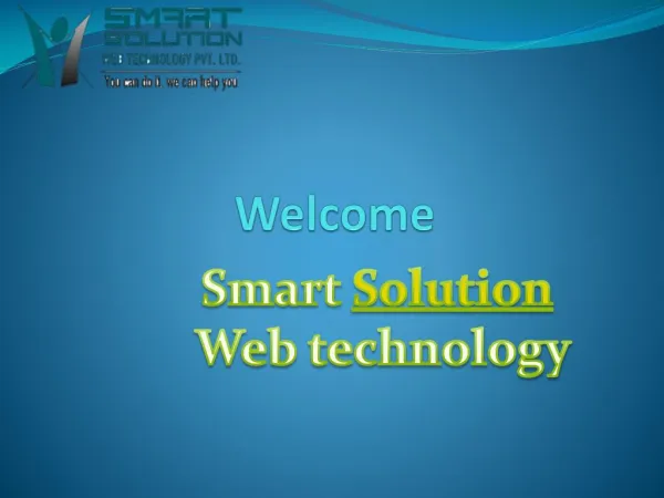Smart solution web technology