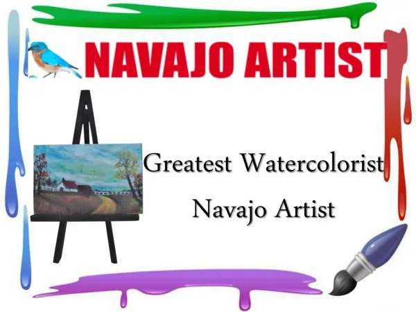 Greatest Watercolorist Navajo Artist
