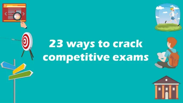Know 23 ways to be successful in competitive exams