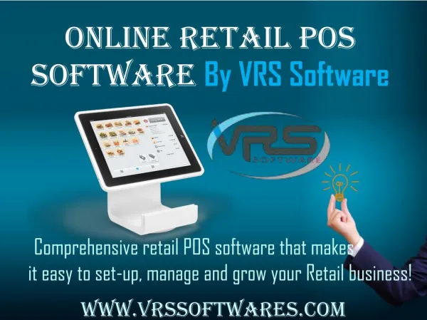 Online Retail POS Software for big or small businesses Call 91-8286779827