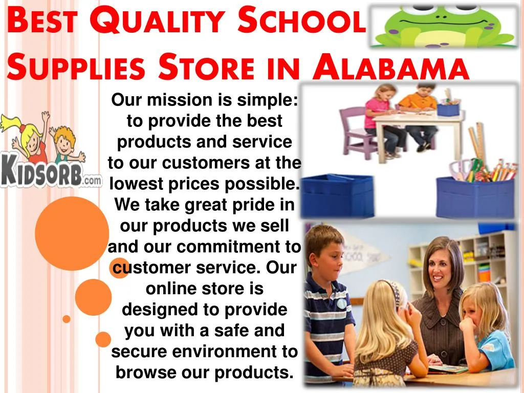 best quality school supplies store in alabama