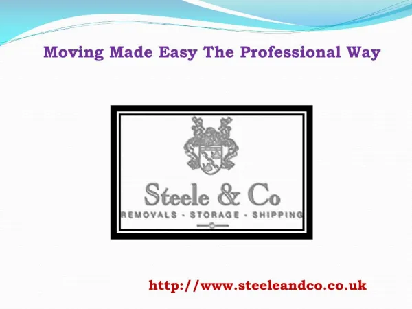 Moving Made Easy The Professional Way