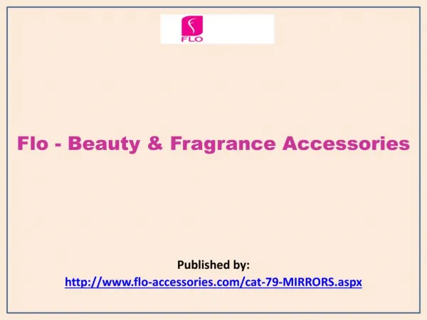Beauty & Fragrance Accessories