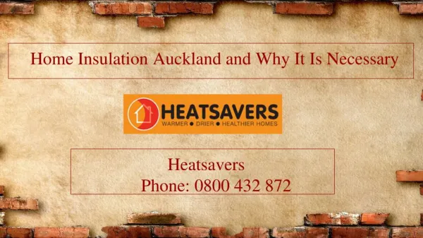 Home Insulation Auckland