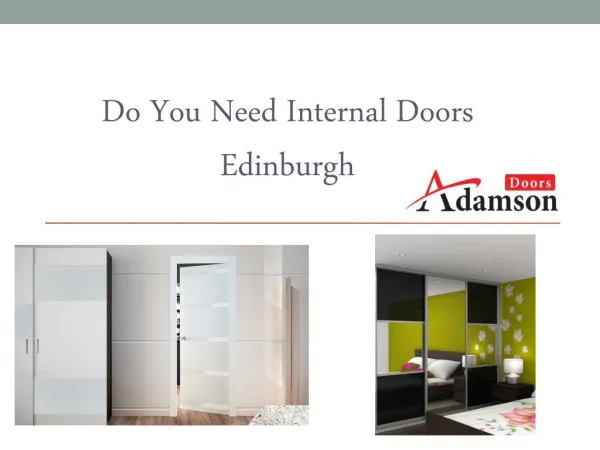 Do You Need Internal Doors Edinburgh