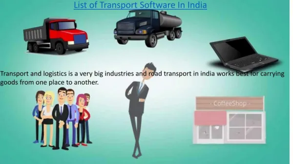 Transport Software In India|Transport Management Solution