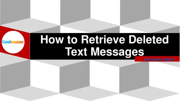 How to Recover Deleted Text Messages from Android