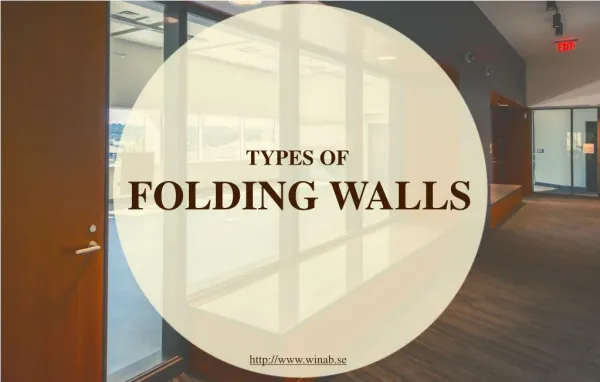 Different types of Walls for flexible structures