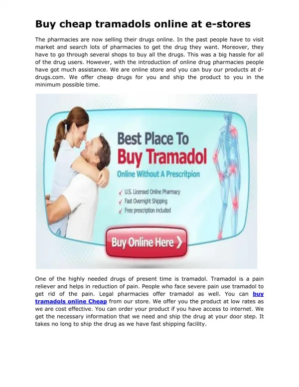 Buy cheap tramadols online at e-stores.pdf