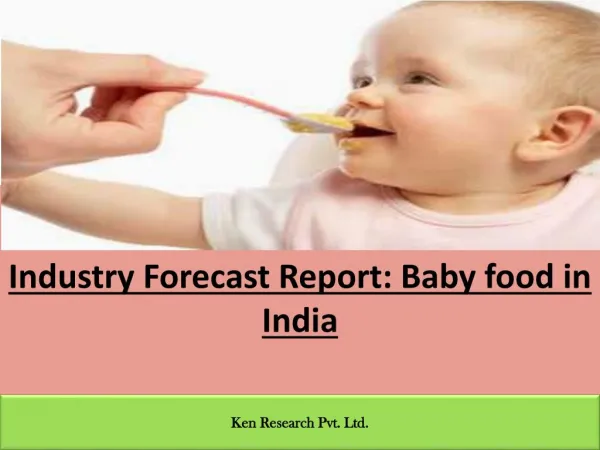Baby food in India