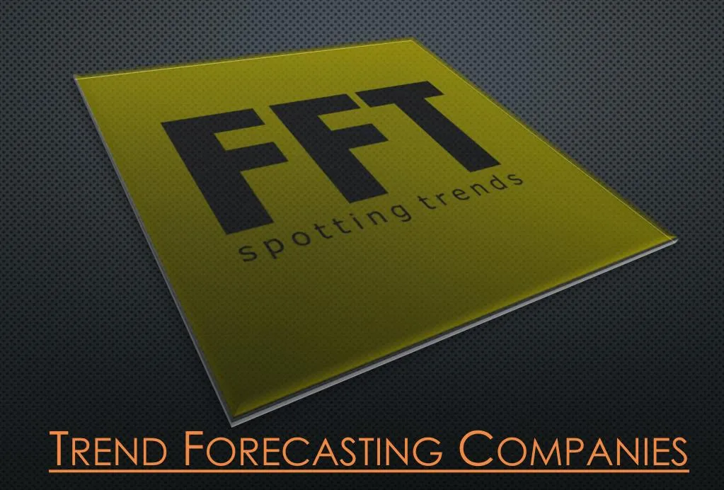 t rend forecasting companies