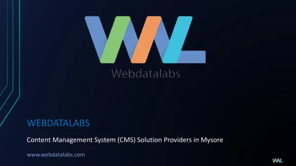 CMS solution providers in Mysore - Webdatalabs