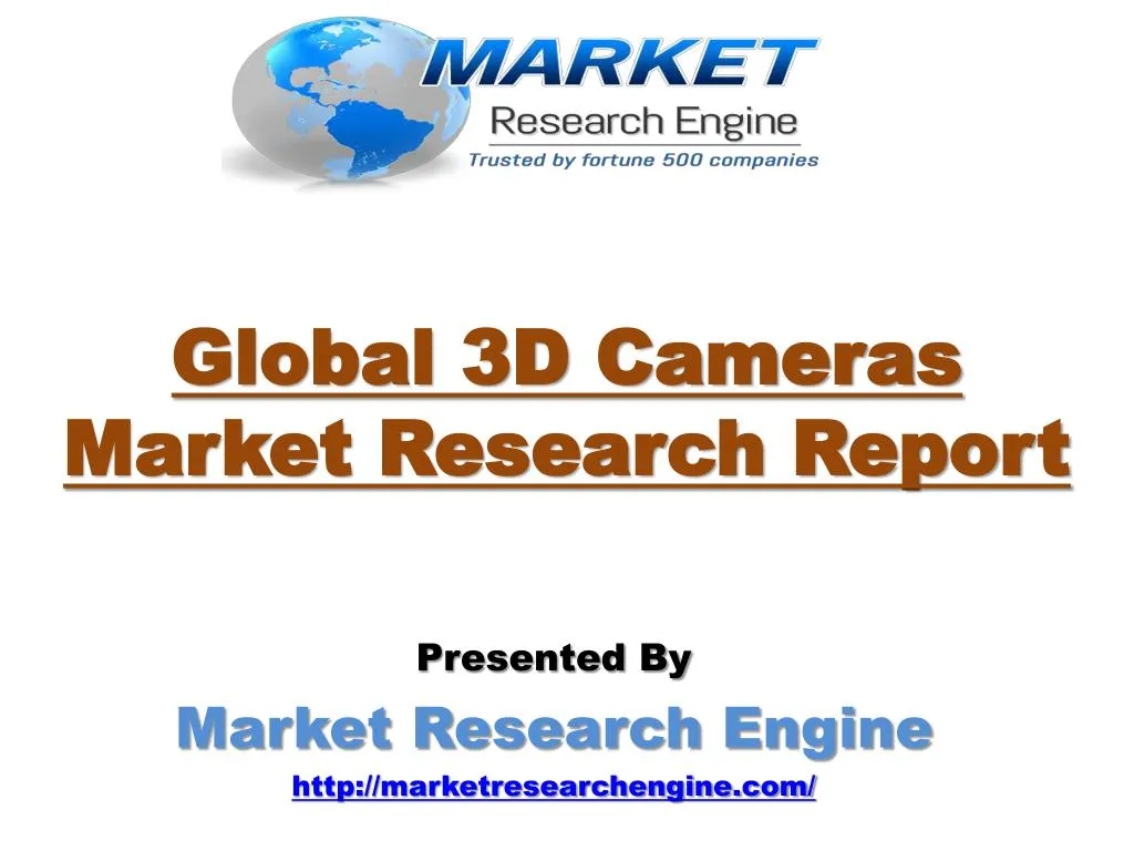 global 3d cameras market research report