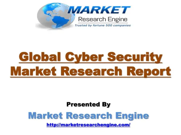 Cyber Security Market is anticipated to cross USD 170 Billion by 2022 - by Market Research Engine