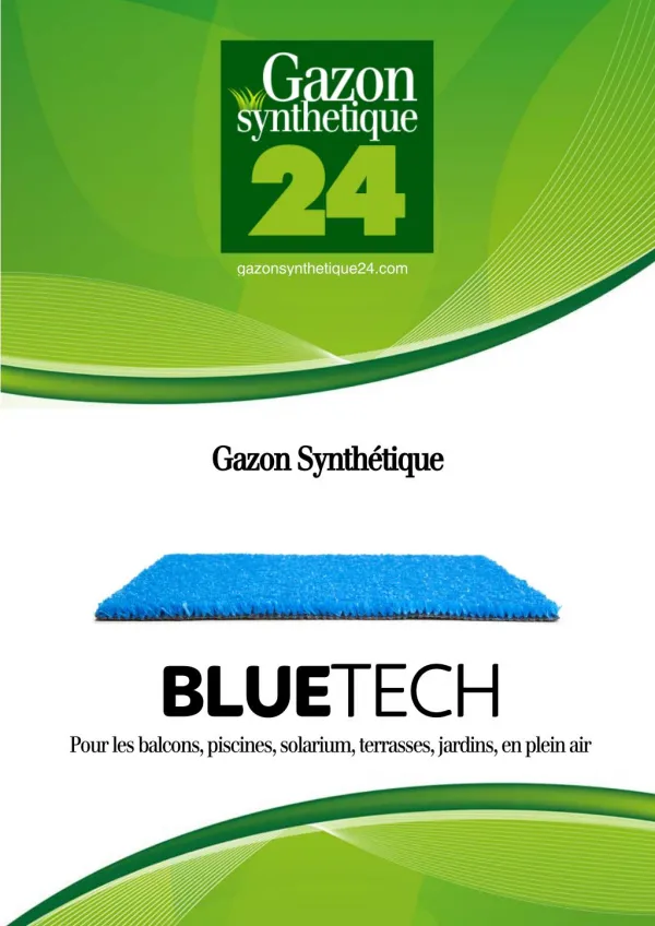 Gazon Synthetique Blue Tech
