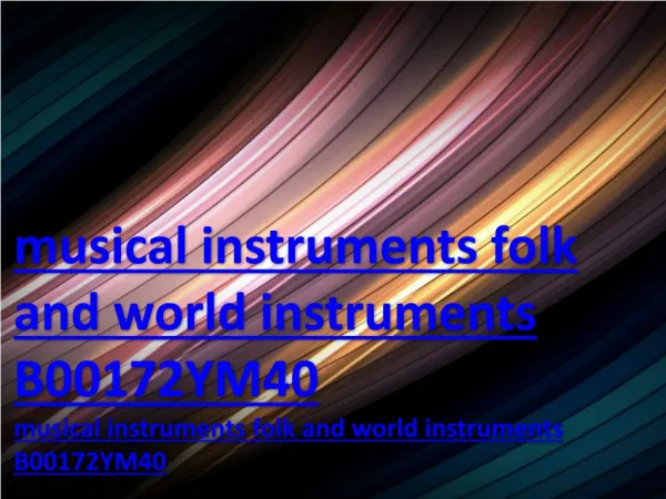 musical instruments folk and world instruments B00172YM40