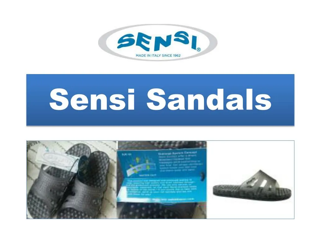 sensi sandals