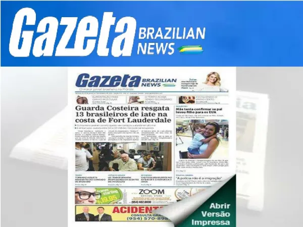 Best Brazilian Newspaper Services in Florida