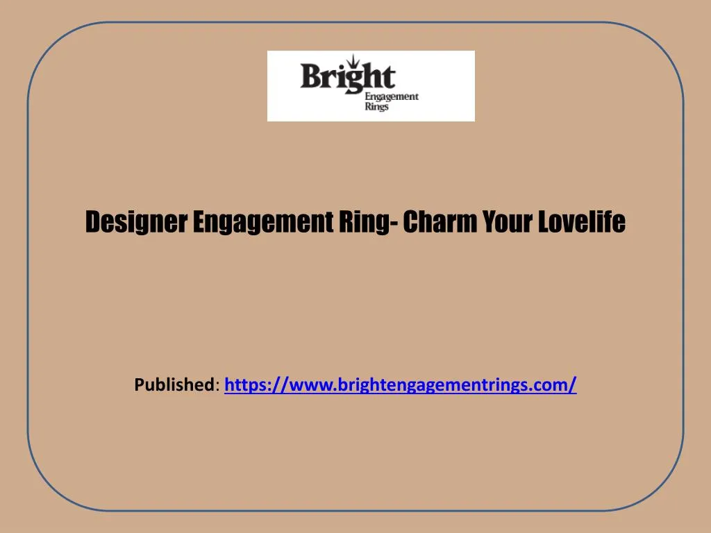 designer engagement ring charm your lovelife