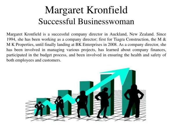Margaret Kronfield Successful Businesswoman