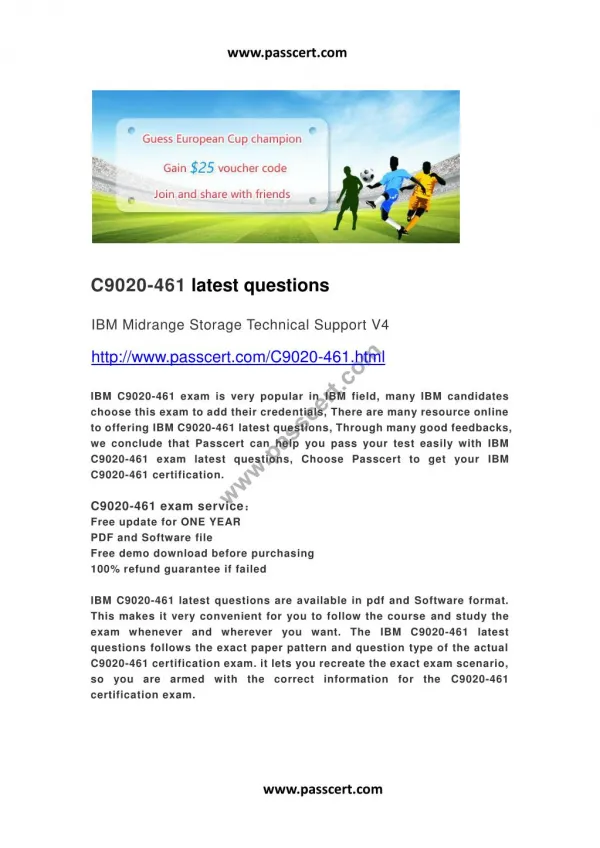 IBM C9020-461 latest questions