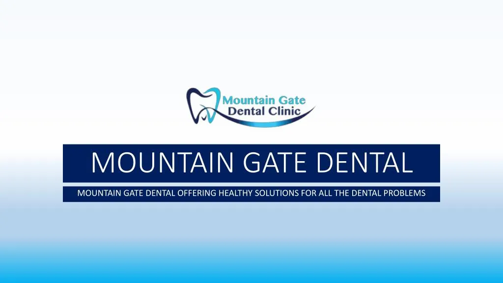 mountain gate dental