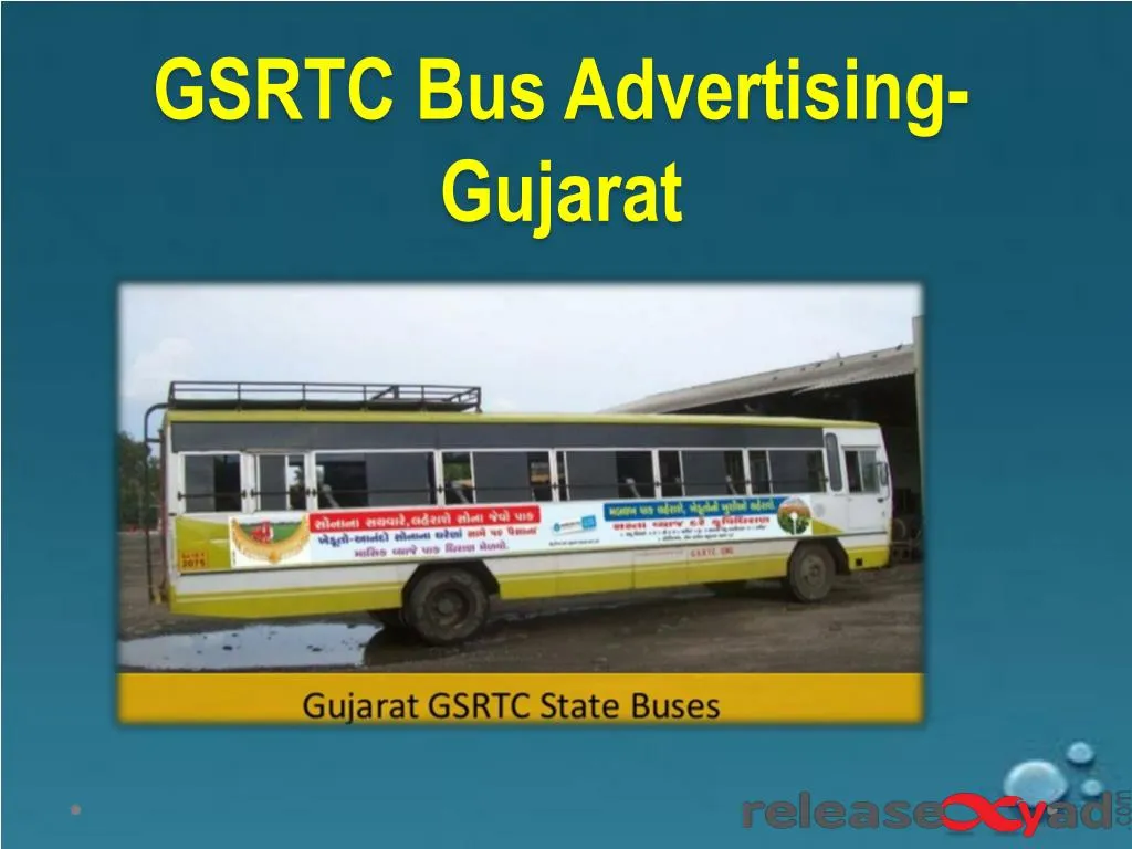 g srtc bus advertising gujarat