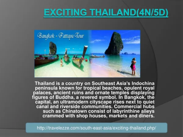 Exciting Thailand(4N/5D)